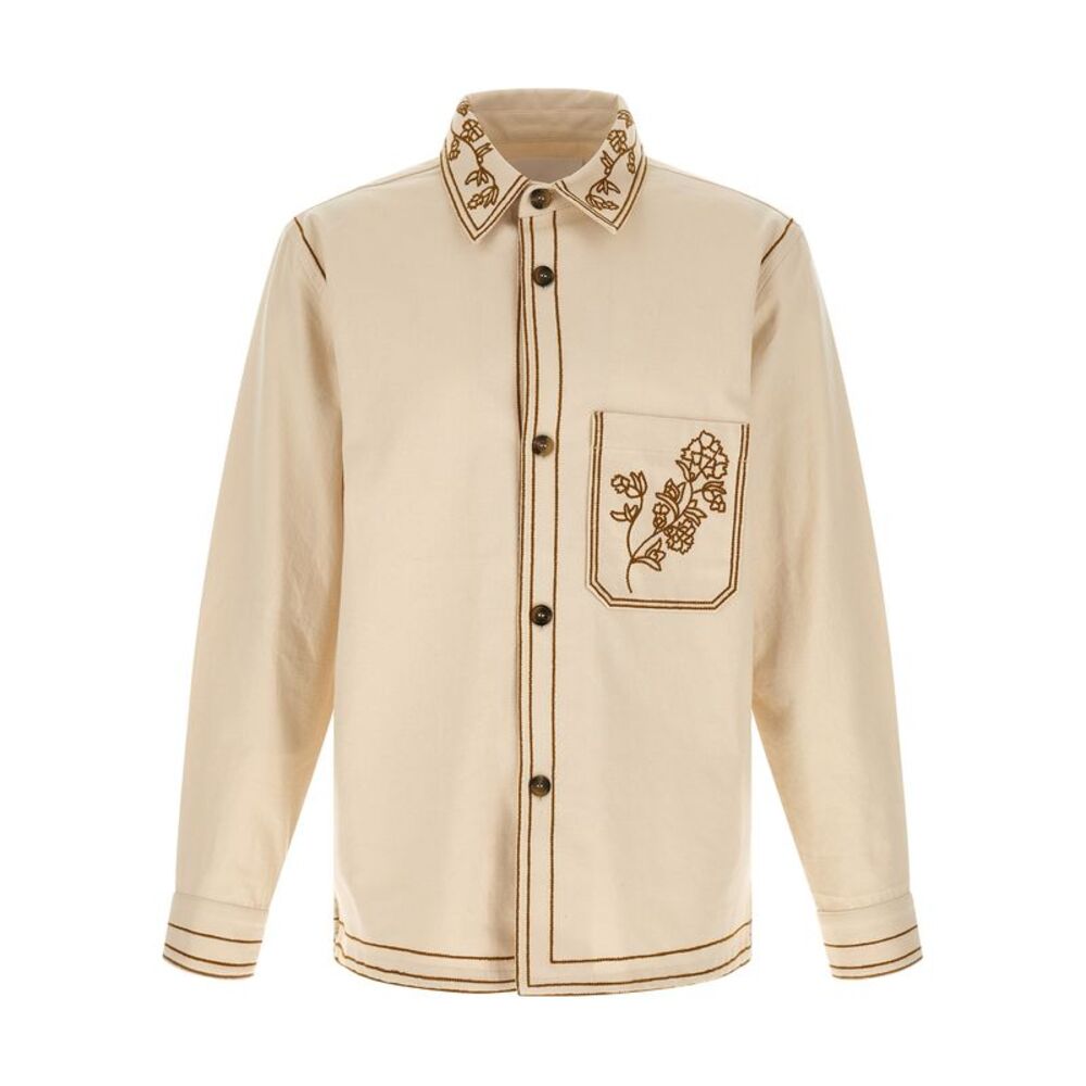 Isabel Marant Beige Denim Men's Shirt